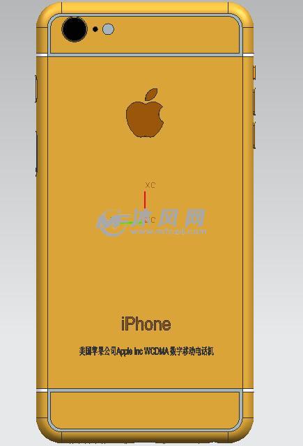 iphone6 UG-PRT格式模型数模 - UG数码产品模