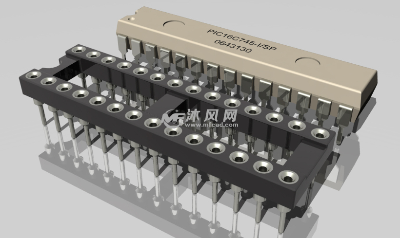 IC芯片设计模型(Integrated Circuit集成电路) - s