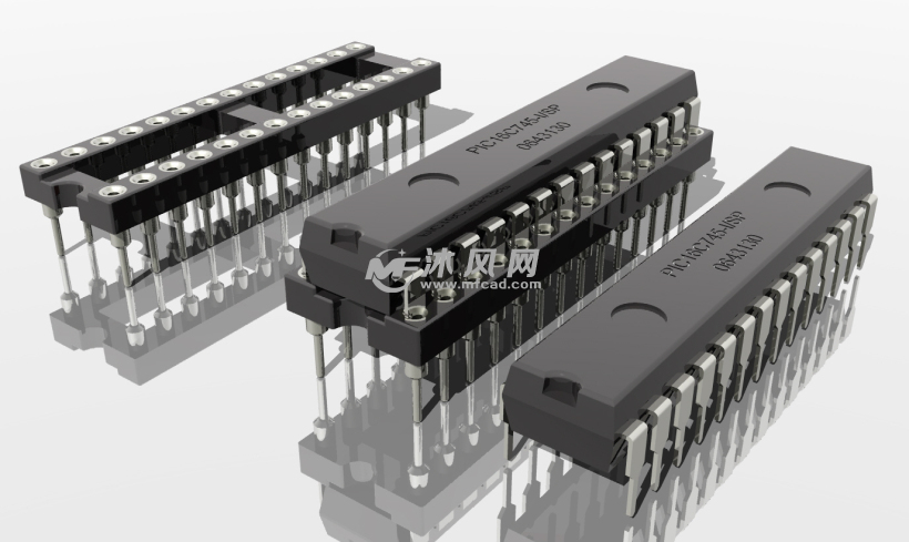 IC芯片设计模型(Integrated Circuit集成电路) - s