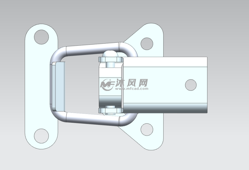 抽屉锁内部结构图