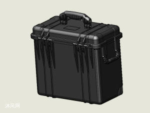 自行车行李包盖生产模型 - solidworks交通工具