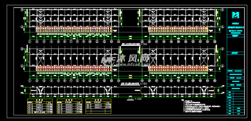 羊舍/羊圈cad设计套图 - autocad公建及小品配套建筑图纸下载 - 沐风