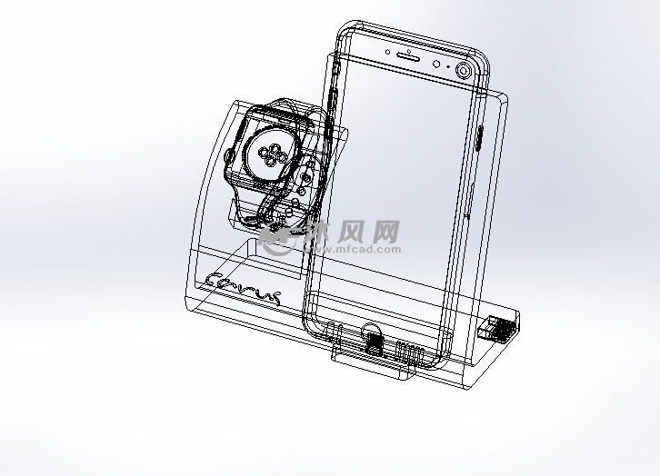 智能云手机充电站设计模型