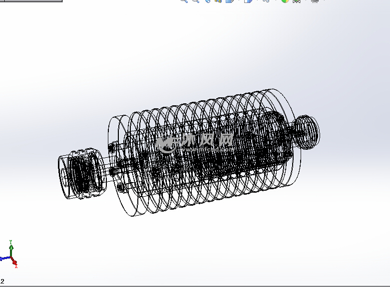 30w-同轴衰减器设计模型