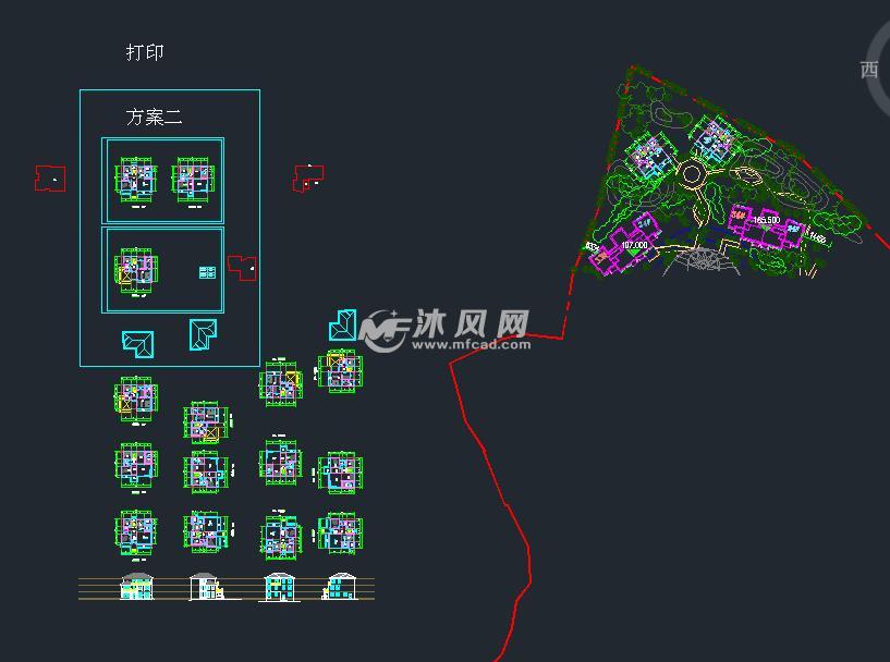 三层别墅坡别墅屋顶建筑施工设计图14x11物业别墅庄大者刘总石家图片