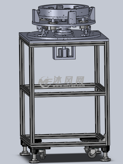 夹紧旋转装置 - solidworks机械设备模型下载