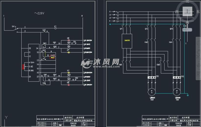 嘉禾啤酒酿造水控制原理图 - AutoCAD工业建筑