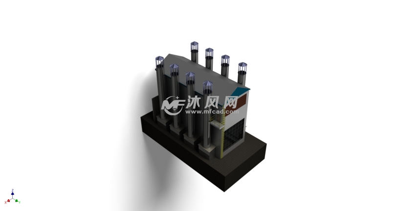 创作绘画的小房屋设计模型 - solidworks园林建