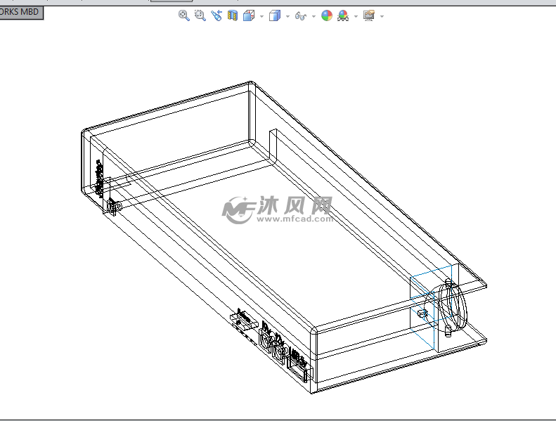 反重力锂电池 - solidworks生活用品类模型下载