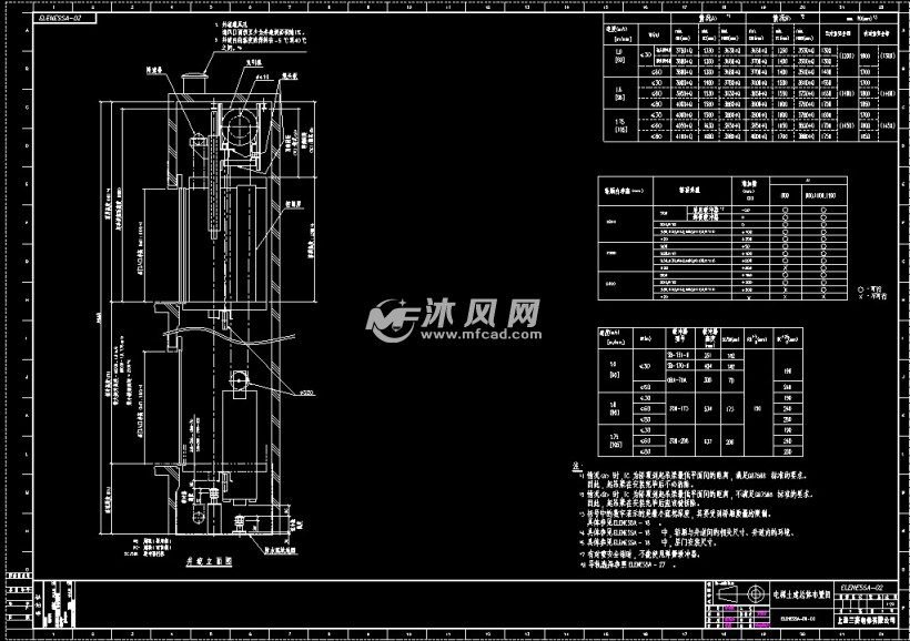 三菱电梯全套cad图纸