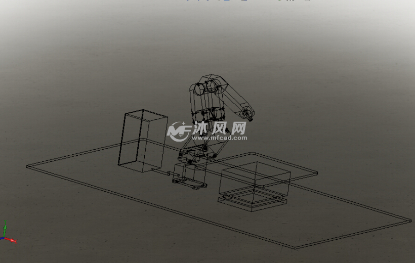 法兰克6轴系统的机器人设计模型 - solidworks机