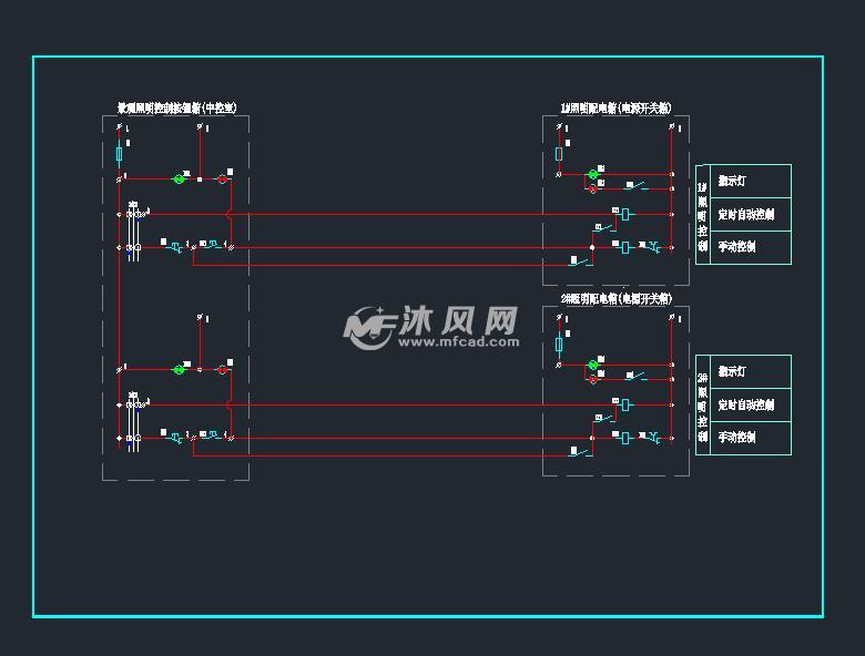 照明景观电气图纸五合一