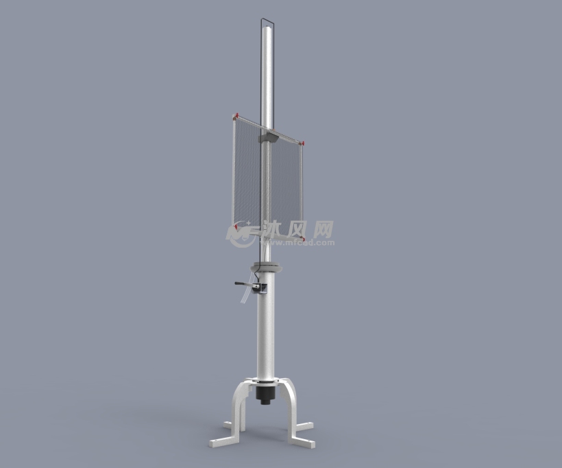 雾网回收转换器设计模型 - solidworks机械设备