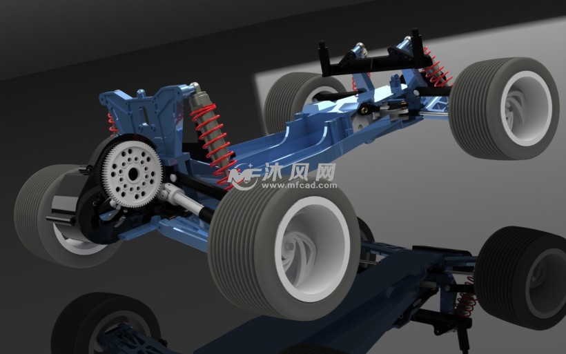 玩具赛车传动原理结构
