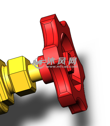 门插头图-solidworks图纸类模型下载-模型沐风图纸阀体国标三图片
