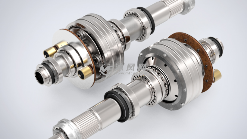 直升机的行星齿轮箱所有零部件设计 - solidwo