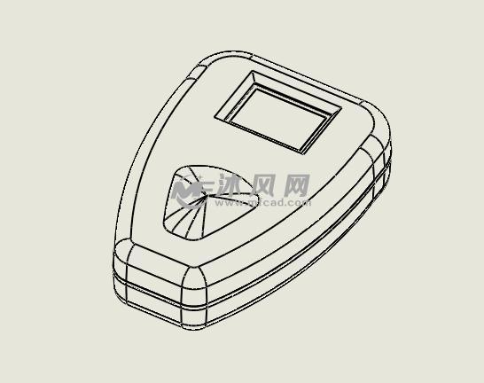 汽车电子钥匙模型高清图片