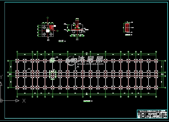 (毕业设计)广州某四层教学楼(计算书、PKPM模