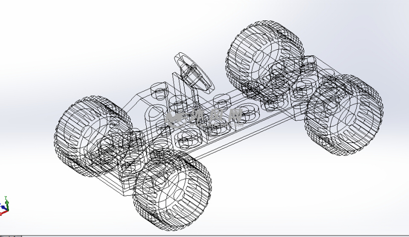 lego玩具车设计模型 - solidworks玩具公仔类模