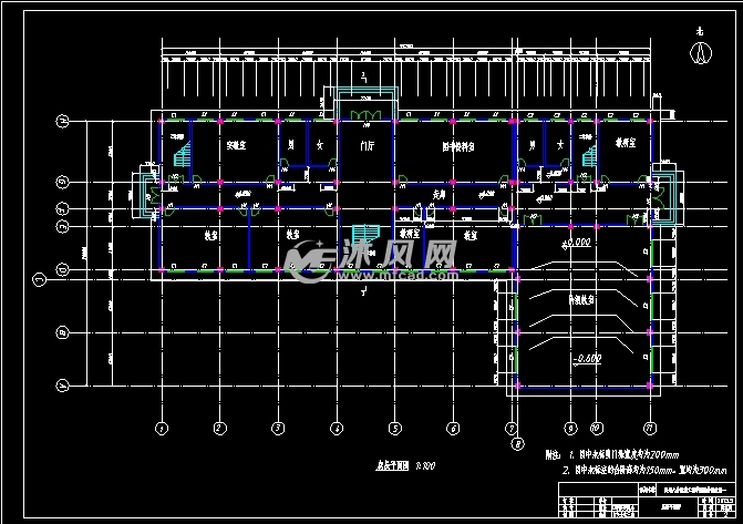 (毕业设计)框架结构大学五层教学楼(包含完整的