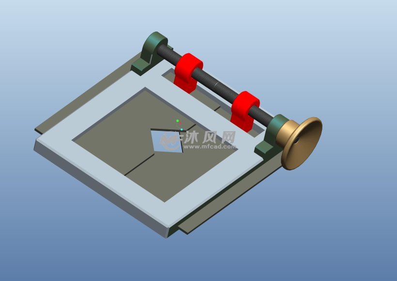 料斗下料开关 - proe常用机械机构