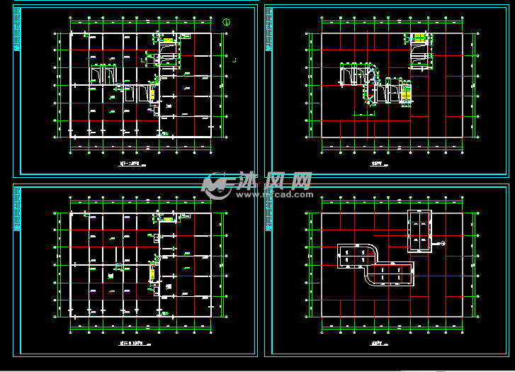 机械式地下车库CAD设计图 - AutoCAD住宅建