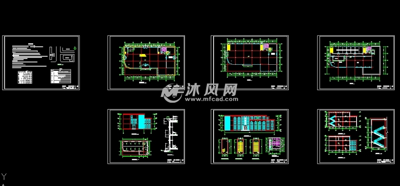 某3层百货商场全套设计(含计算书,建筑图,结构