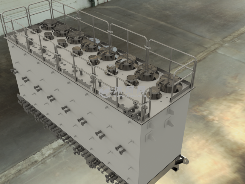 化工储罐设计模型 - inventor机械设备类模型和