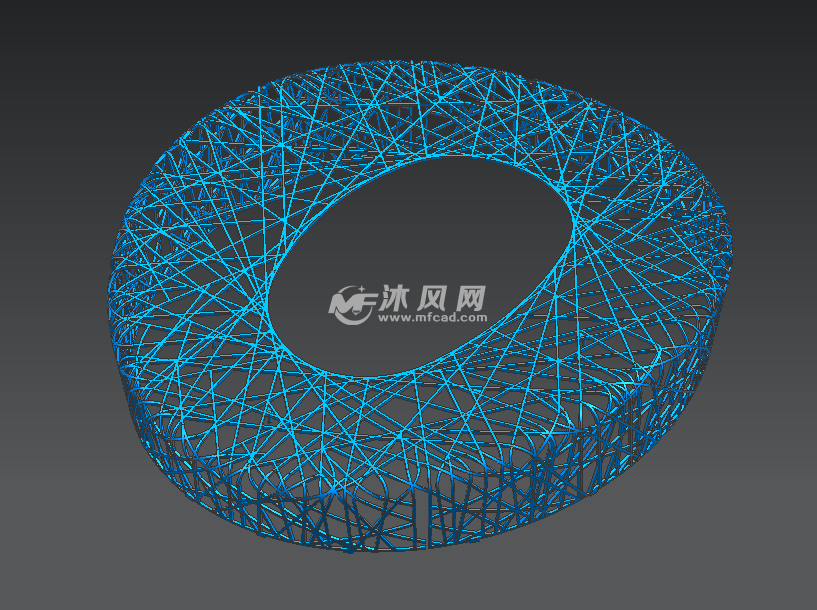 四周多行位的鸟巢模具 - 生活用品类模具图纸下