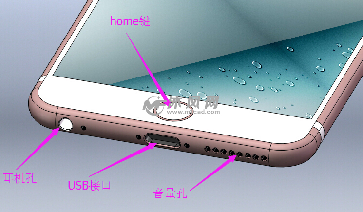 iphone6s-plus耳机孔及USB接口等细节展示