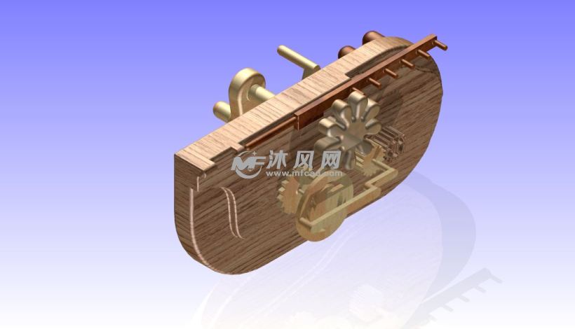 机械原理运动机制设计模型 - solidworks机械设