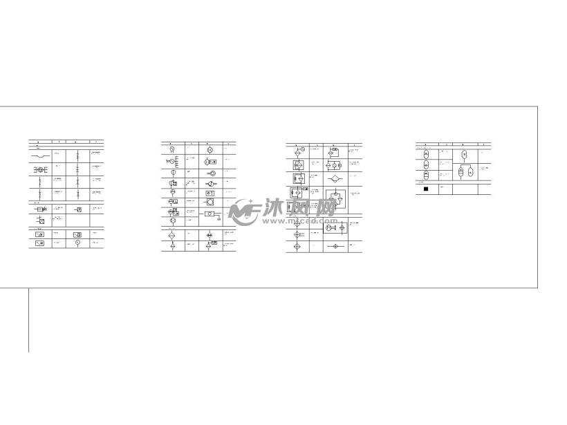 液压气动元件图局部图
