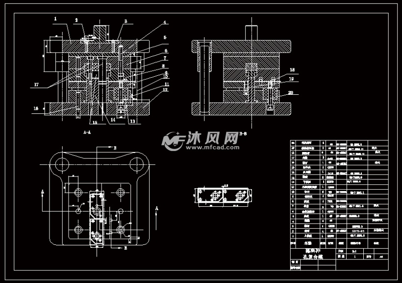 五金模具展开计算直角,角度不等于90.