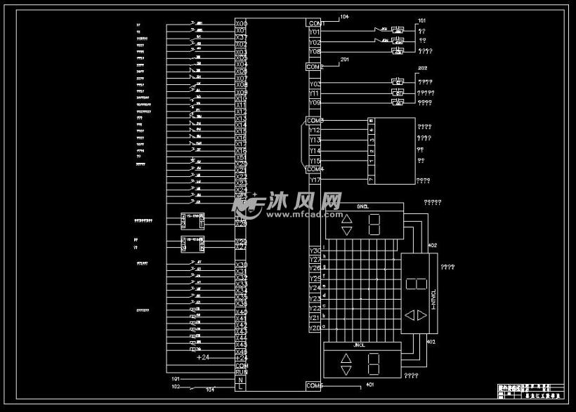 八层电梯的plc控制系统设计-三菱【机电设计含4张cad图 说明书2.