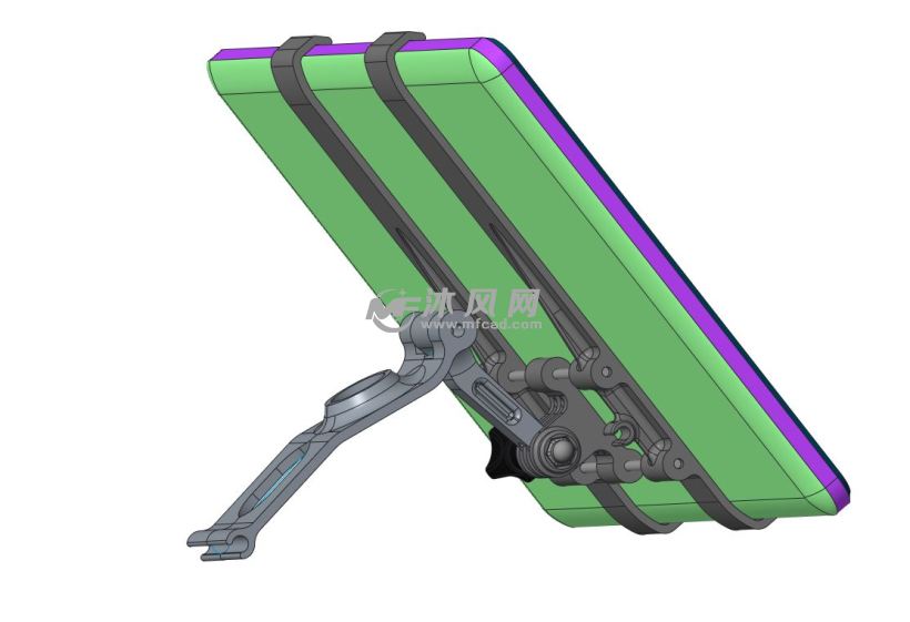 电脑(图纸)摆放架生活平板-solidworks设计用的是模型符号在什么水井跌图片