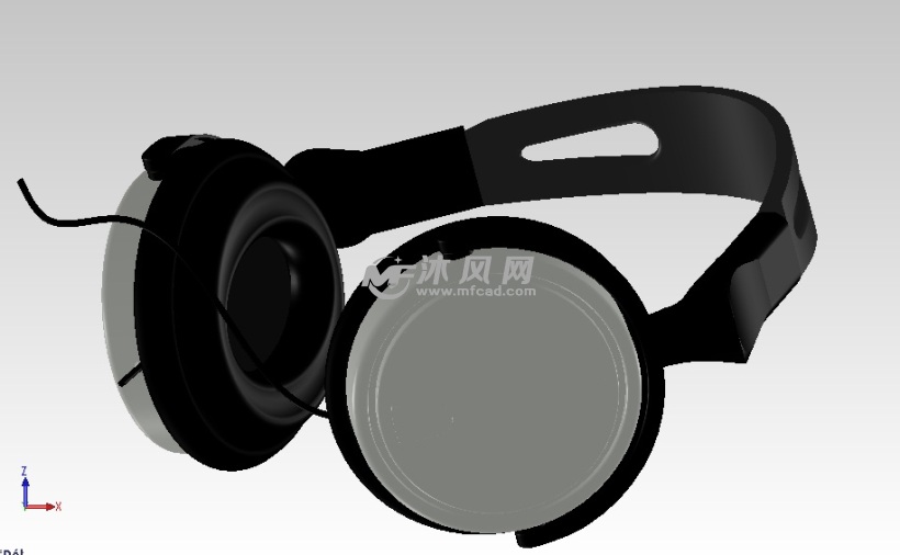 飞利浦品牌的耳机设计模型 - solidworks生活用