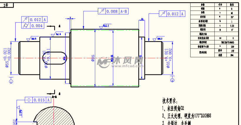 二级减速器模型 - AutoCAD减速机械设备图纸下