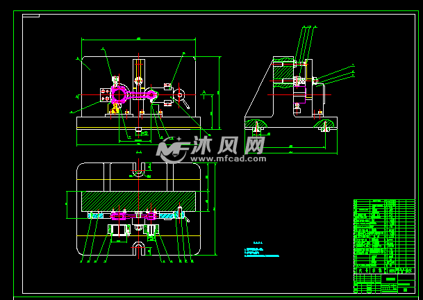 拖拉机发动机连杆大小头孔加工夹具设计(同时