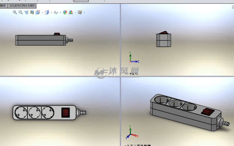插电(排图纸)v图纸模型-solidworks生活用品类规范建筑封面线板图片