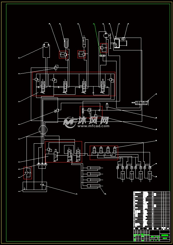 qy8型汽车起重机设计(工作装置)【优秀含11张cad图纸】