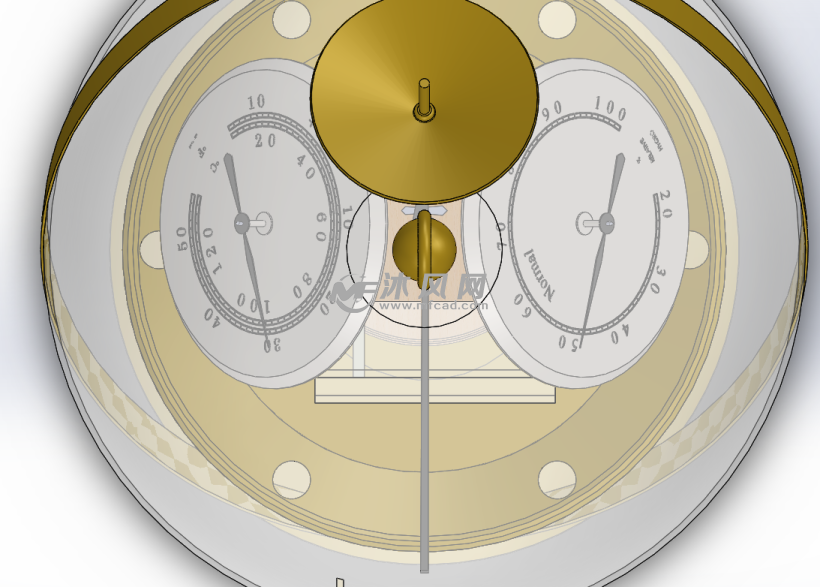 气象站仪器带参模型 - solidworks小五金模型下