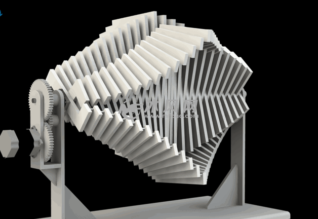 动力学雕塑模型 - solidworks玩具公仔类模型下载 - 沐风图纸