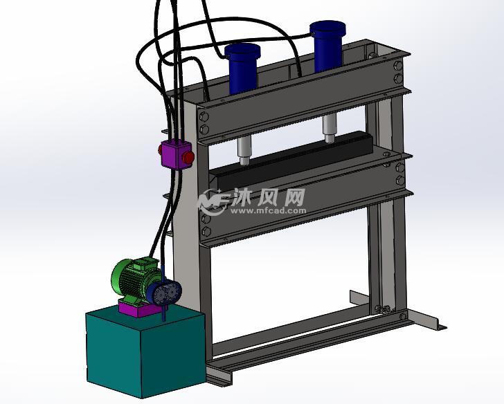 折弯机整体结构