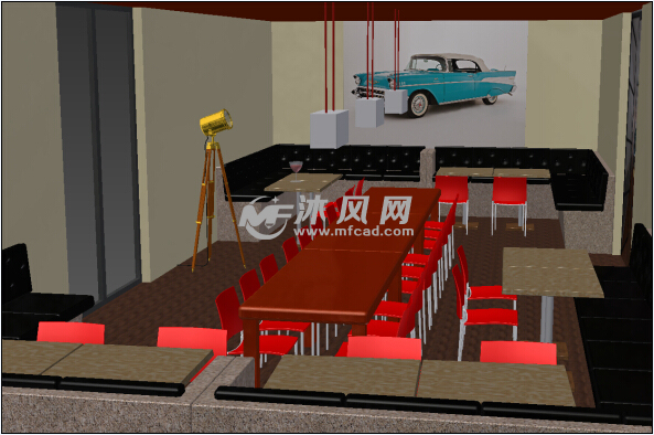 图纸竹子模型v图纸整体-solidworks生活用品类雕餐厅核布局图片