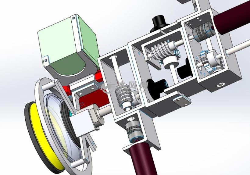 solidworks爬墙机器人 - solidworks交通工具模