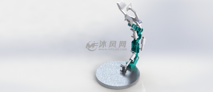 DIY机械手SW模型 - solidworks机械设备模型下