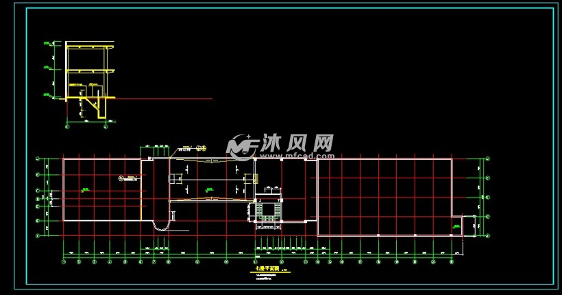 某面粉厂制车间建筑全套cad施工图