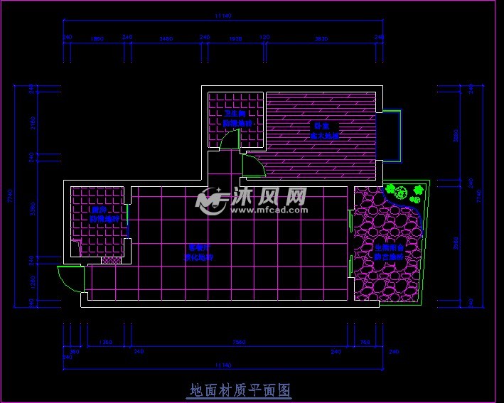 地面材质平面图