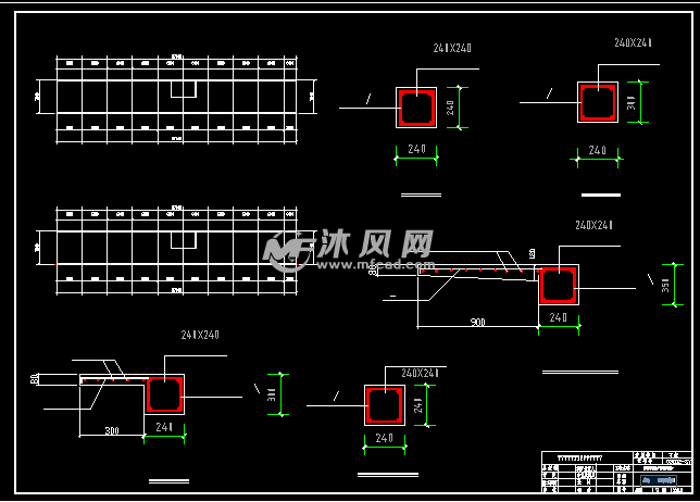 地梁 圈梁配筋图