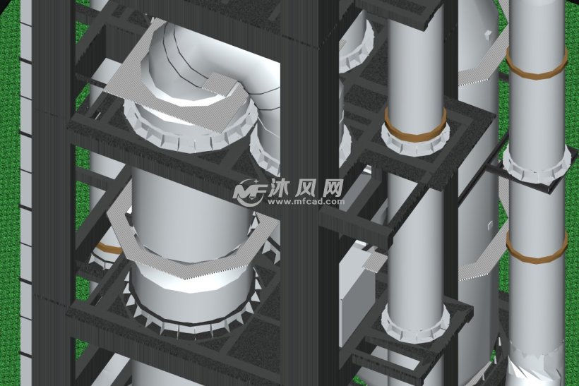 水泥工厂旋风预热器设计模型